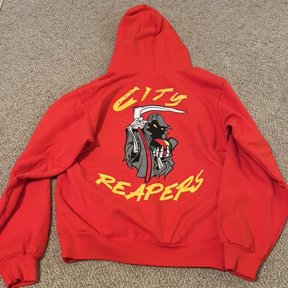 Overtime red sweatshirt city reapers size small men’s - Picture 2 of 4